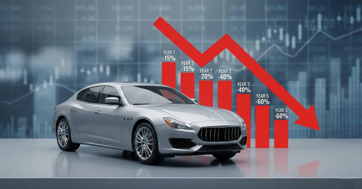 Car depreciation over time