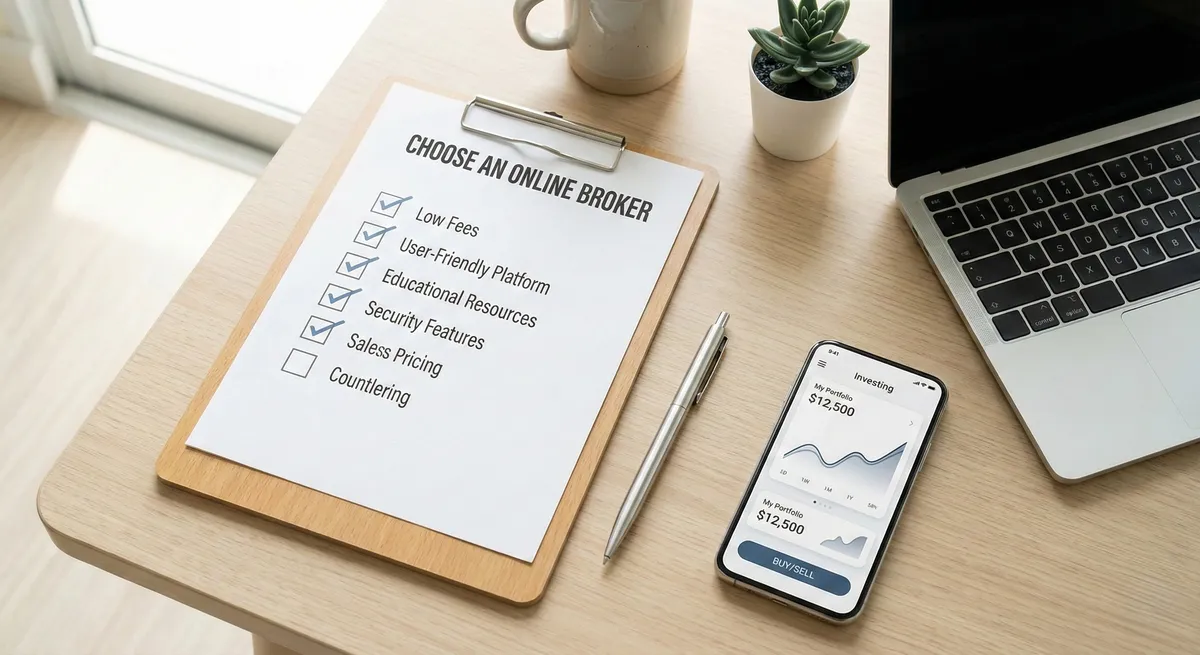 Choosing an online broker checklist