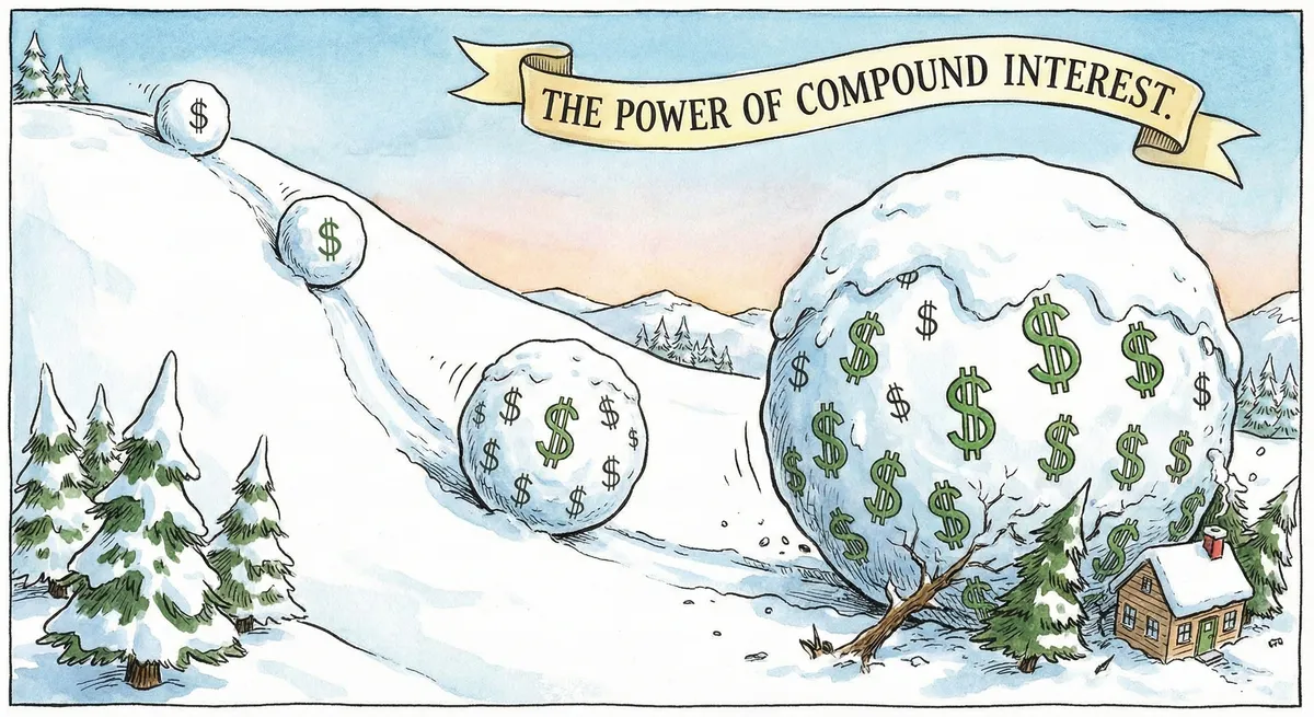 Compound interest snowball effect